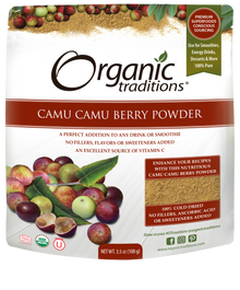 Organic Traditions Camu Camu Berry Powder (100g) - Lifestyle Markets