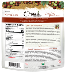Organic Traditions Camu Camu Berry Powder (100g) - Lifestyle Markets