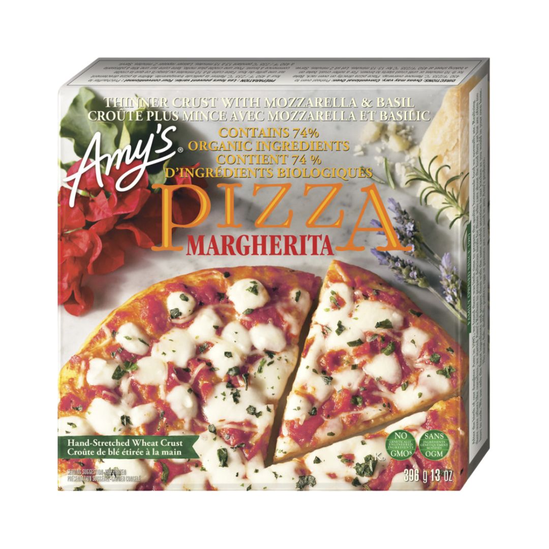 Amy's Kitchen Margherita Pizza (369g) - Lifestyle Markets