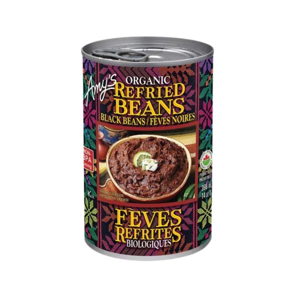 Amy's Kitchen Refried Black Beans (398ml) - Lifestyle Markets