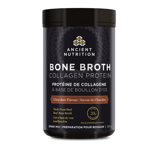 Ancient Nutrition Bone Broth Collagen Protein - Chocolate (357g) - Lifestyle Markets