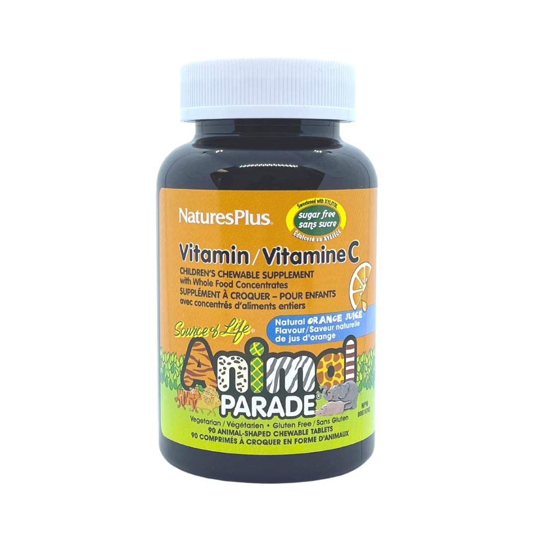 Animal Parade Children's Vitamin C Orange (90 Tabs) - Lifestyle Markets