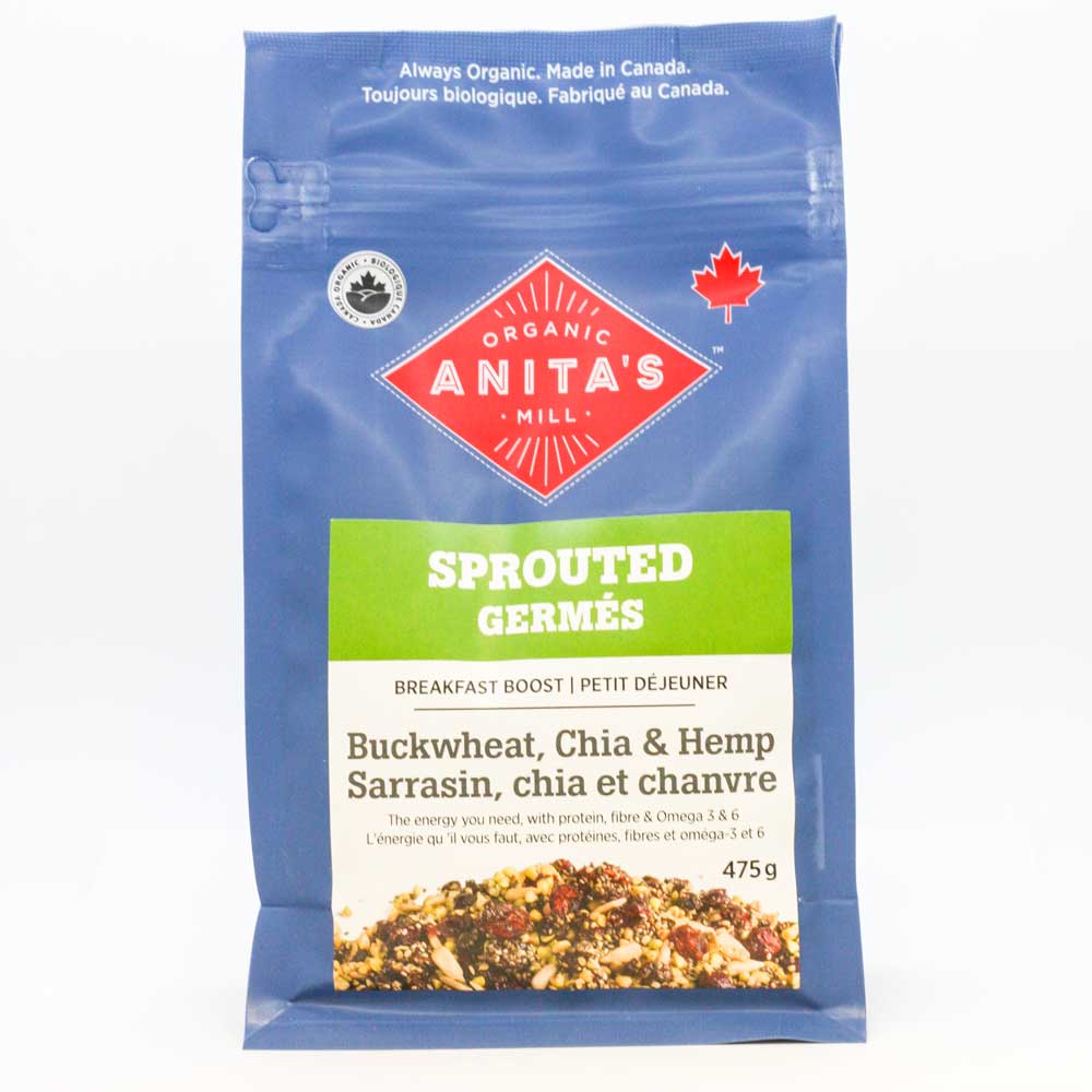 Anita's Organic Mill Buckwheat, Chia & Hemp (475g) - Lifestyle Markets