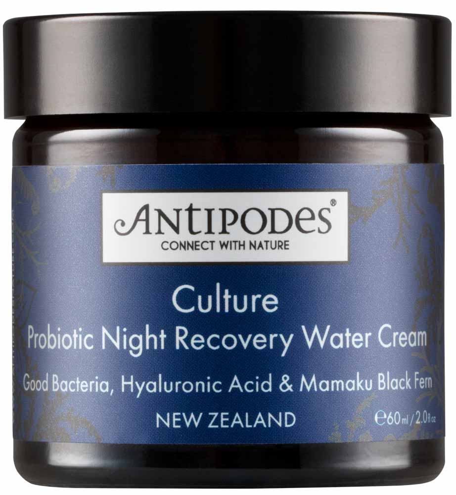 Antipodes: Culture Probiotic Night Recovery Water Cream (60ml) - Lifestyle Markets