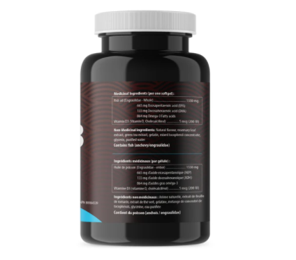 AquaOmega High EPA Omega-3 (120 sgels) - Lifestyle Markets