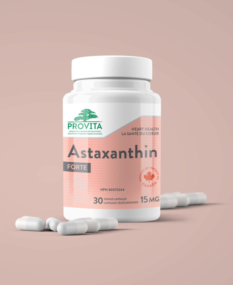 Provita Astaxanthin Forte 15mg (30 vcaps) - Lifestyle Markets