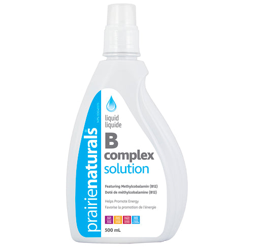 Prairie Naturals Vitamin B Complex Solution (500ml) - Lifestyle Markets