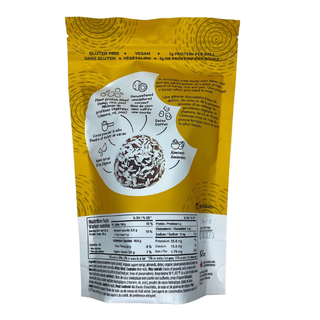 Bliss Balls Cacao Protein (150g) - Lifestyle Markets