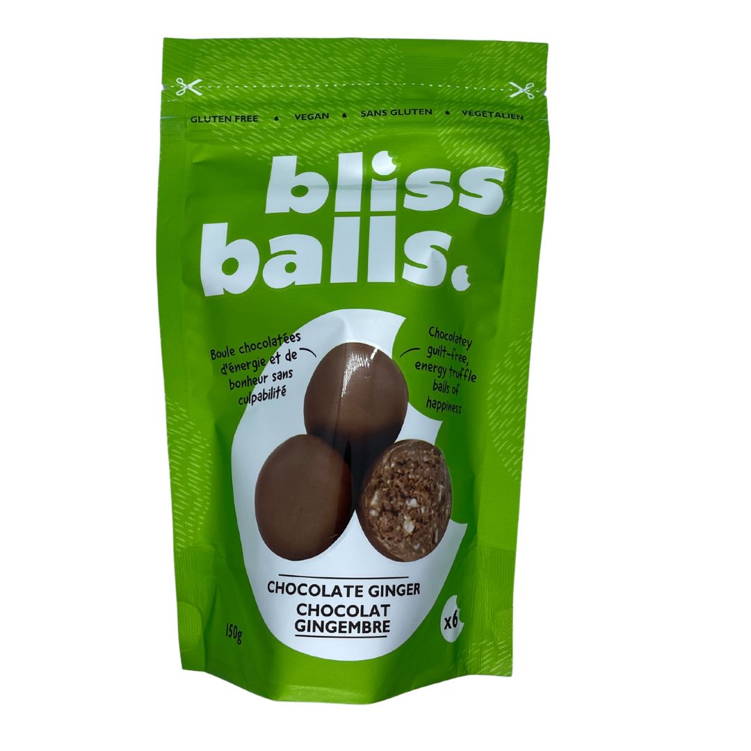 Bliss Balls Chocolate Ginger (150g) - Lifestyle Markets