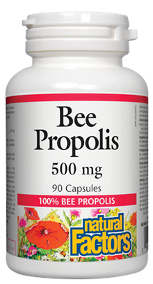 Natural Factors Bee Propolis (500mg) (90 Capsules) - Lifestyle Markets