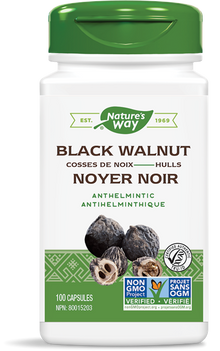 Natures Way Black Walnut Hulls (100 capsules) - Lifestyle Markets