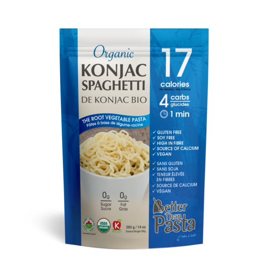 Better Than Pasta Organic Konjac Spaghetti (385g) - Lifestyle Markets