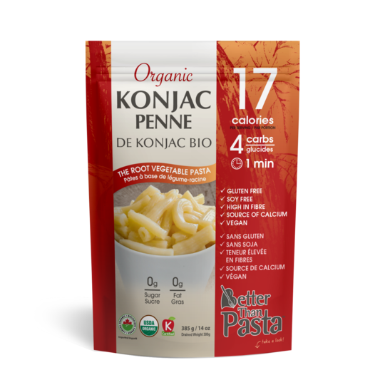 Better Than Pasta Organic Konjac Penne (385g) - Lifestyle Markets