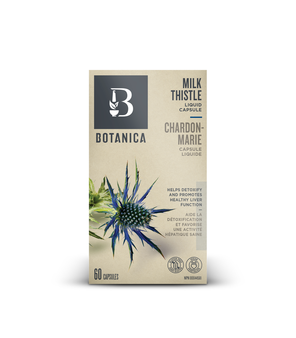 Botanica Milk Thistle Liquid Phytocaps (60 Capsules) - Lifestyle Markets