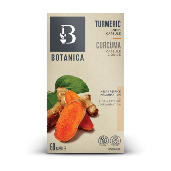 Botanica Turmeric (60 Liquid Capsules) - Lifestyle Markets
