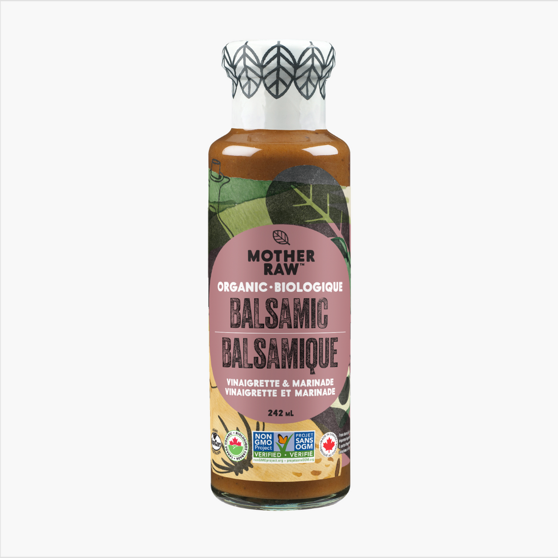 Mother Raw Dressing - Balsamic (242ml) - Lifestyle Markets
