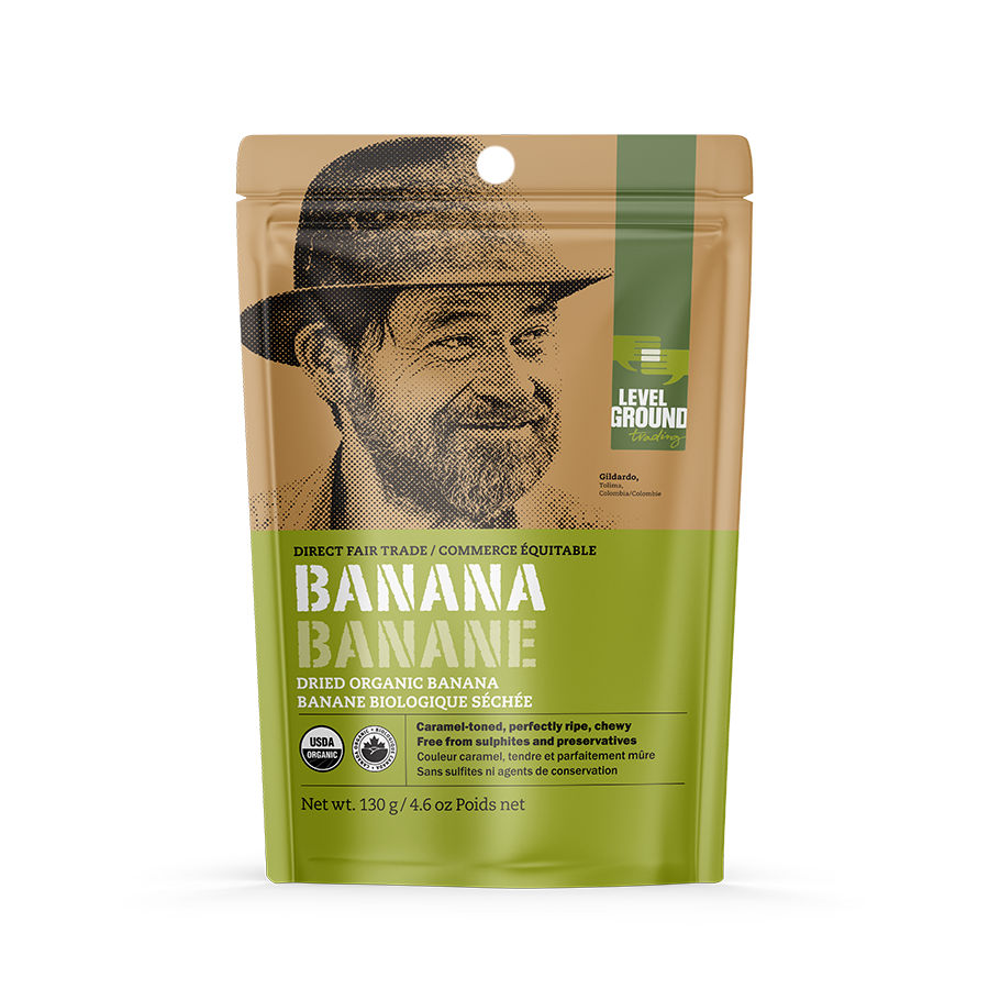 Level Ground Organic Dried Banana (130g) - Lifestyle Markets