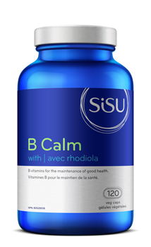 Sisu B Calm with Rhodiola (120 Veg Capsules) - Lifestyle Markets