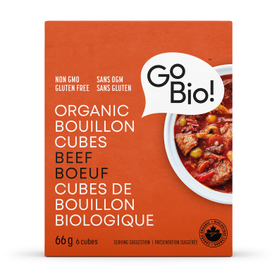 Gobio! Organic Beef Bouillon Cubes (66g) - Lifestyle Markets