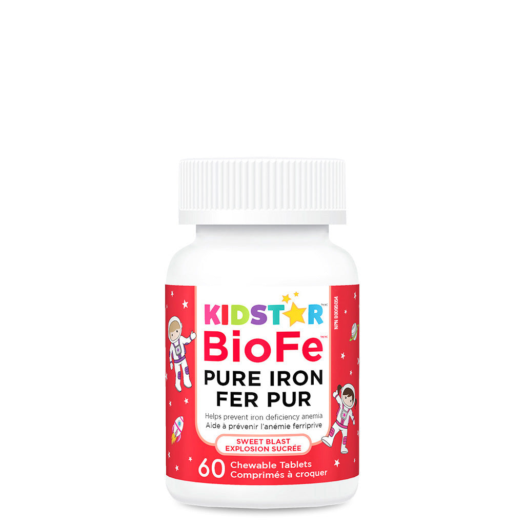 Kidstar BioFe Pure Iron - Sweet Blast (60 Tabs) - Lifestyle Markets