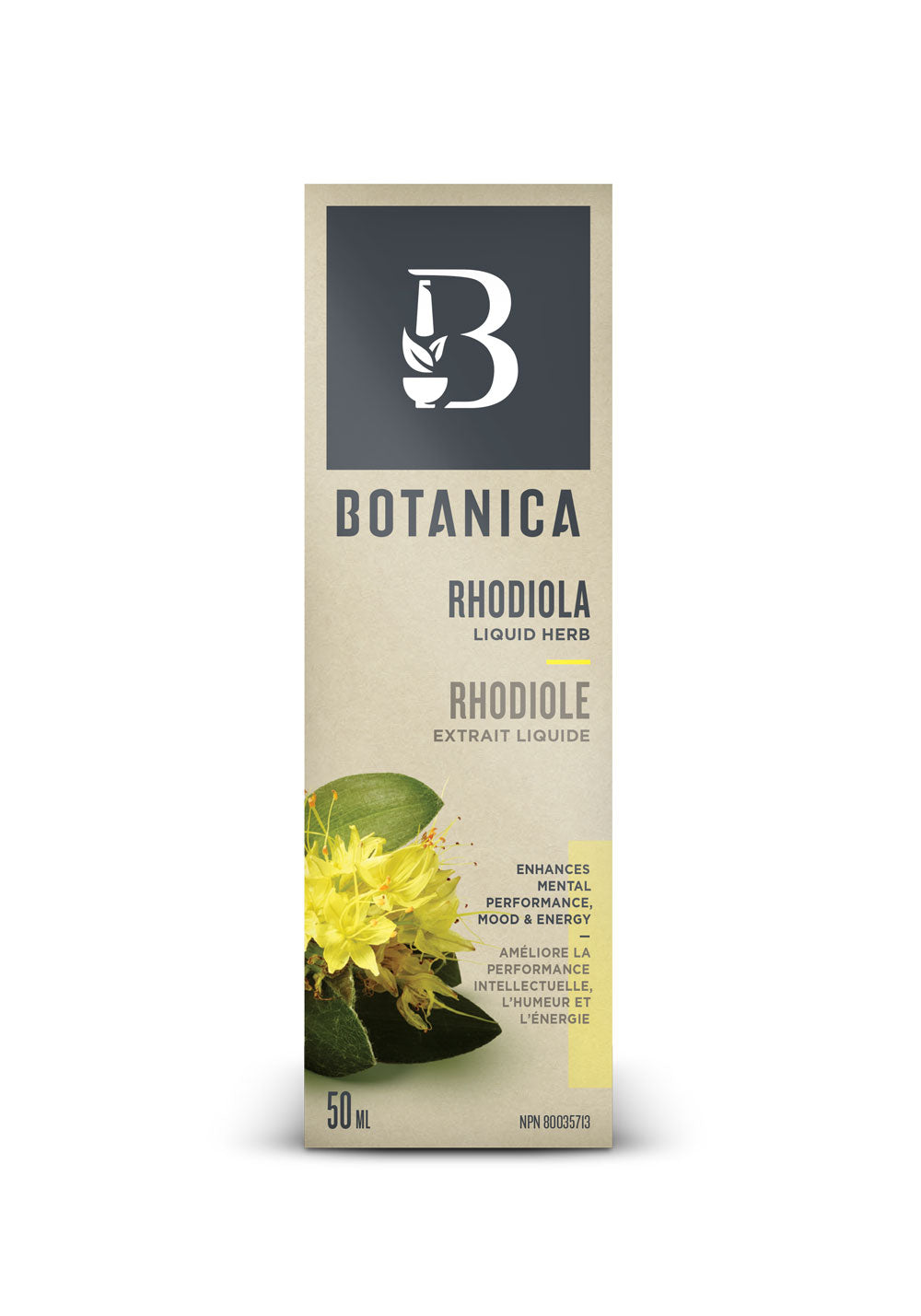 Botanica Rhodiola Liquid Herb (50ml) - Lifestyle Markets