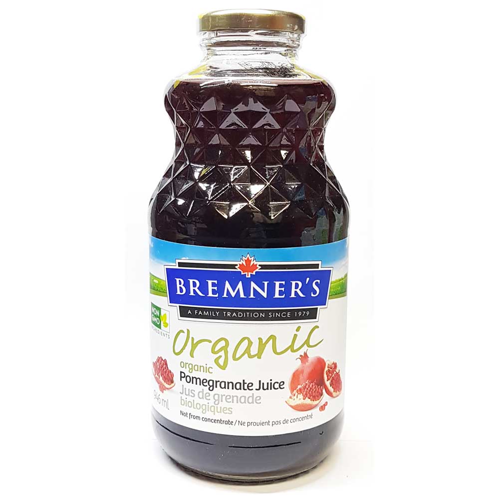 Bremners Organic Pomegranate Juice (946mL) - Lifestyle Markets