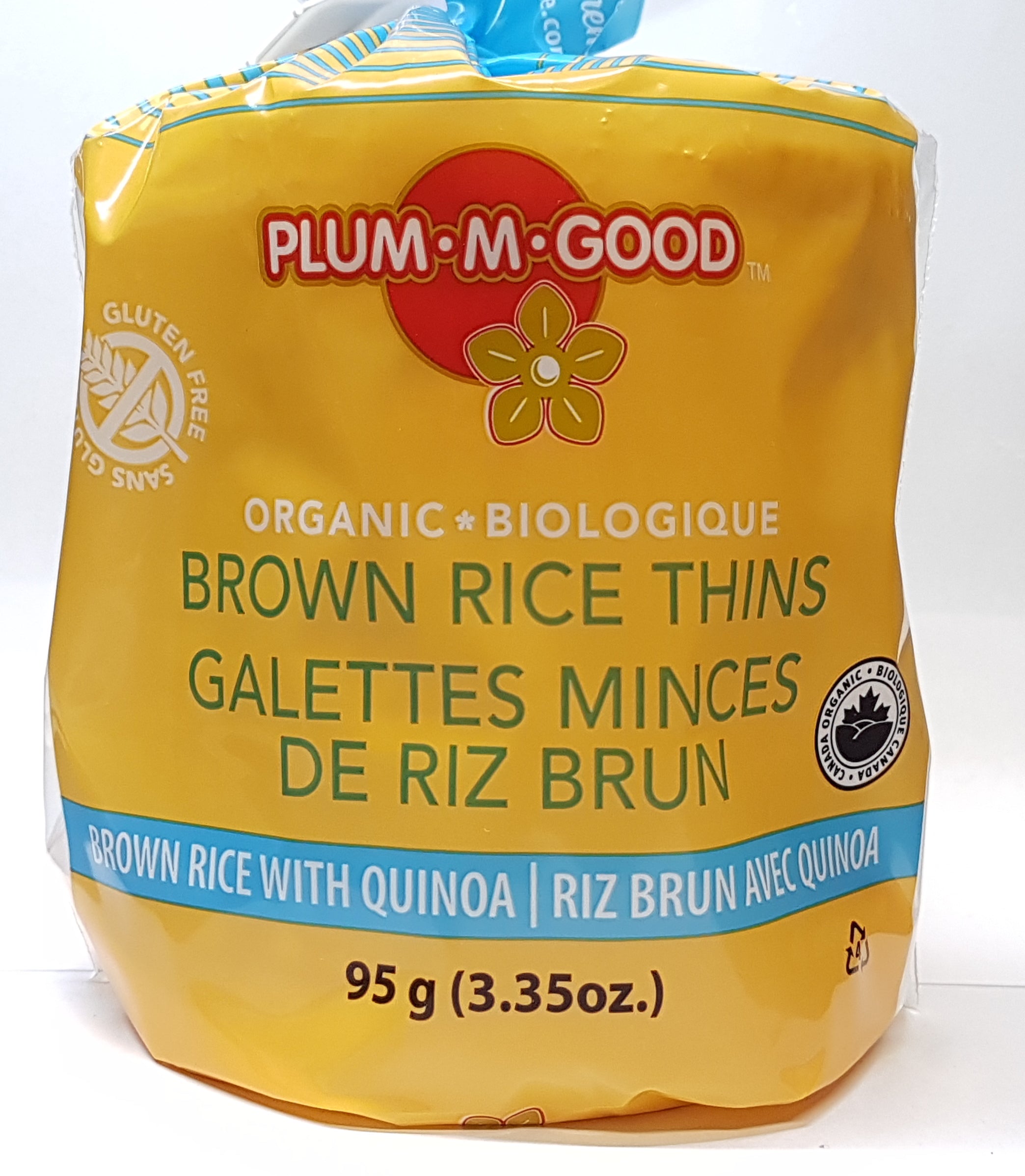 Plum M Good Brown Rice Thins w/ Quinoa (95g) - Lifestyle Markets