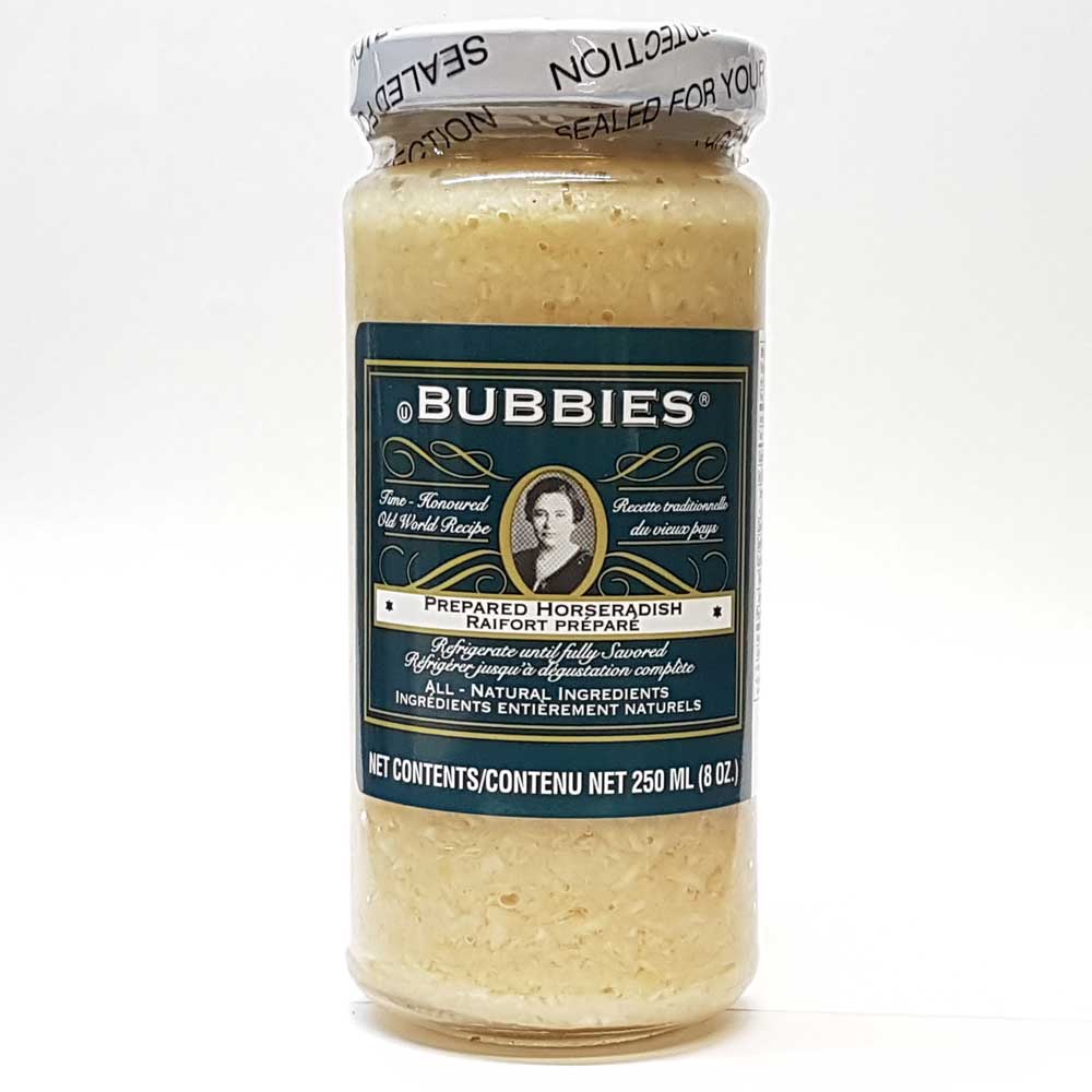 Bubbies Prepared Horseradish (250ml) - Lifestyle Markets