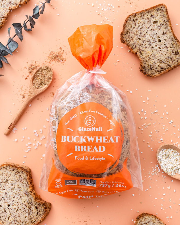 GluteNull Buckwheat Bread (737g) - Lifestyle Markets