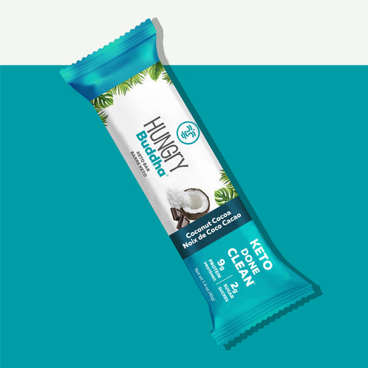 Hungry Buddha Keto Bar - Coconut Cocoa (40g) - Lifestyle Markets