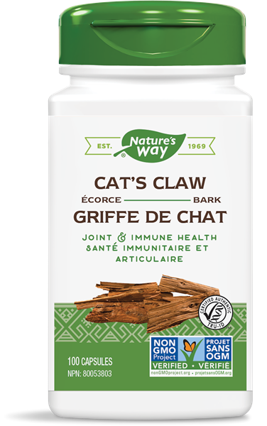 Natures Way Cats Claw (100 capsules) - Lifestyle Markets