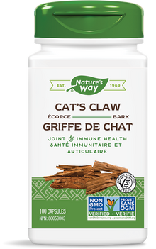 Natures Way Cats Claw (100 capsules) - Lifestyle Markets