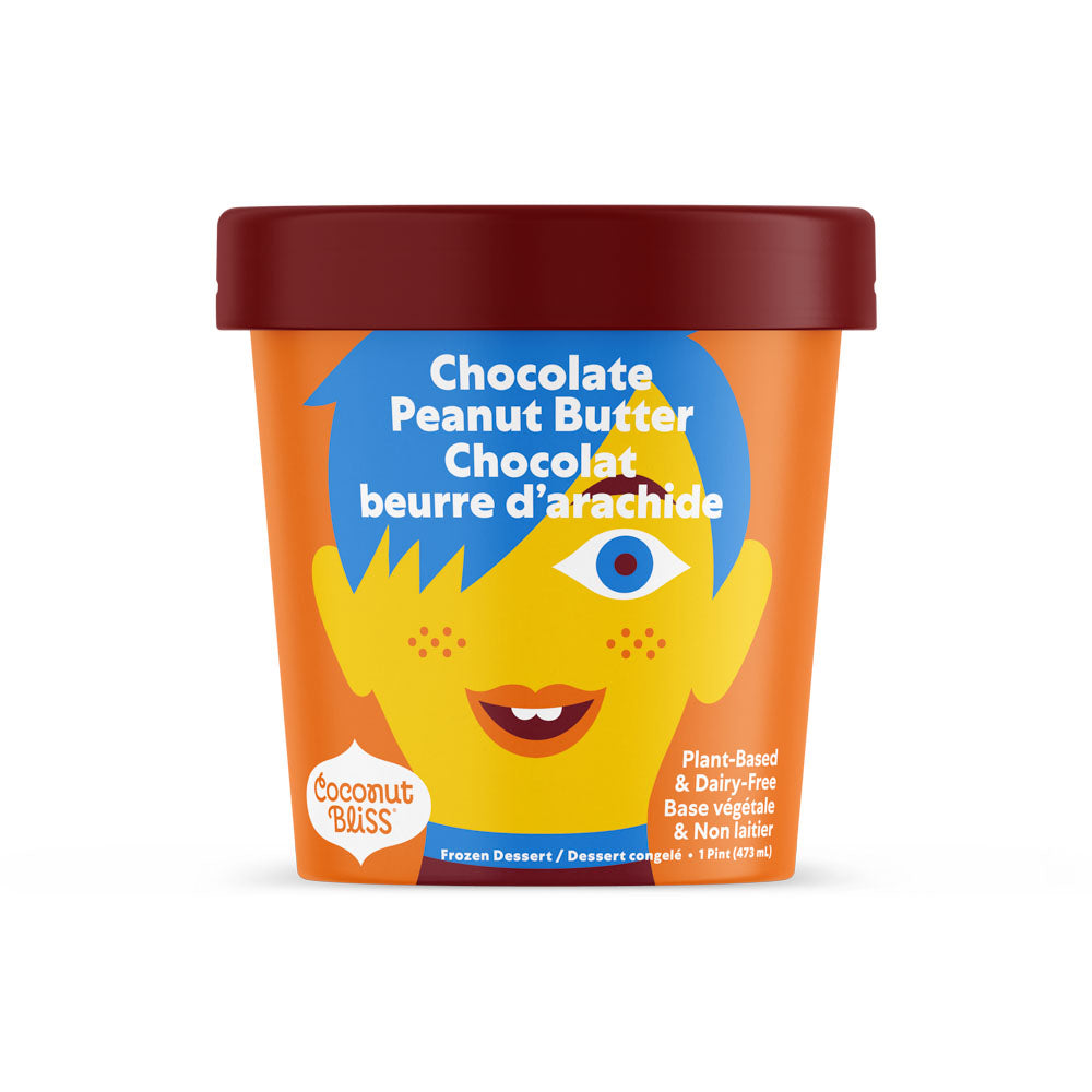 Coconut Bliss Chocolate Peanut Butter (473ml) - Lifestyle Markets