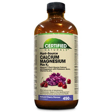 Certified Naturals Liquid Cal/Mag Plus K2 - Cherry (450mL) - Lifestyle Markets