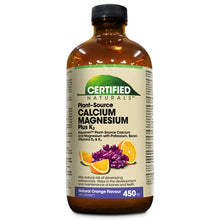 Certified Naturals Liquid Cal/Mag Plus K2 - Orange (450mL) - Lifestyle Markets