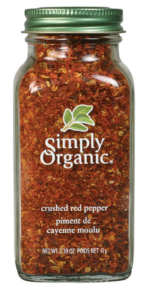 Simply Organic Crushed Red Pepper (45g) - Lifestyle Markets