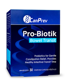 CanPrev Pro-Biotik Bowel Transit (30VCaps) - Lifestyle Markets