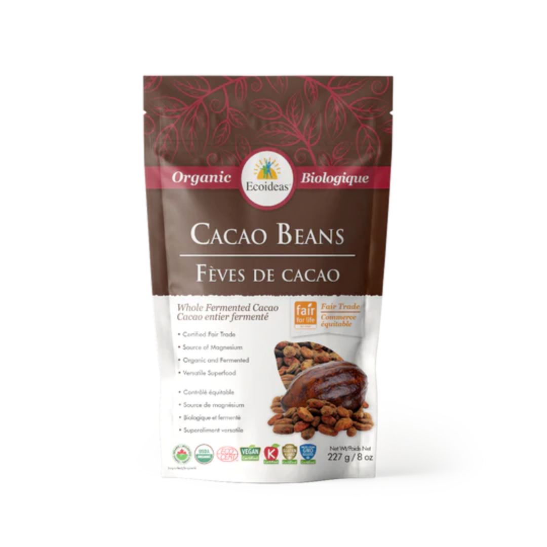Ecoideas Organic Fair Trade Cacao Beans (227g) - Lifestyle Markets