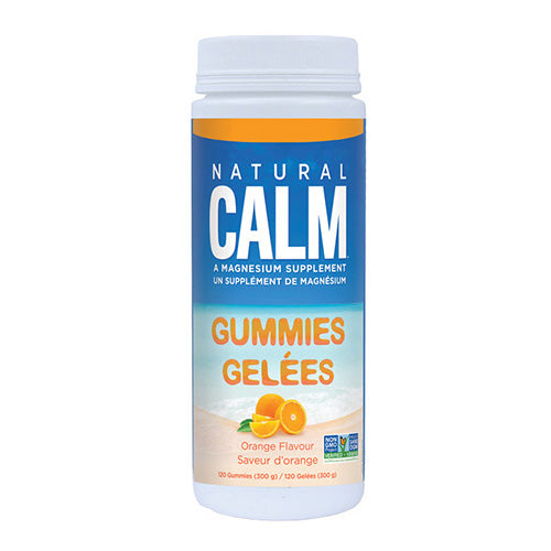 Natural Calm Gummies - Orange (120 gummies) - Lifestyle Markets