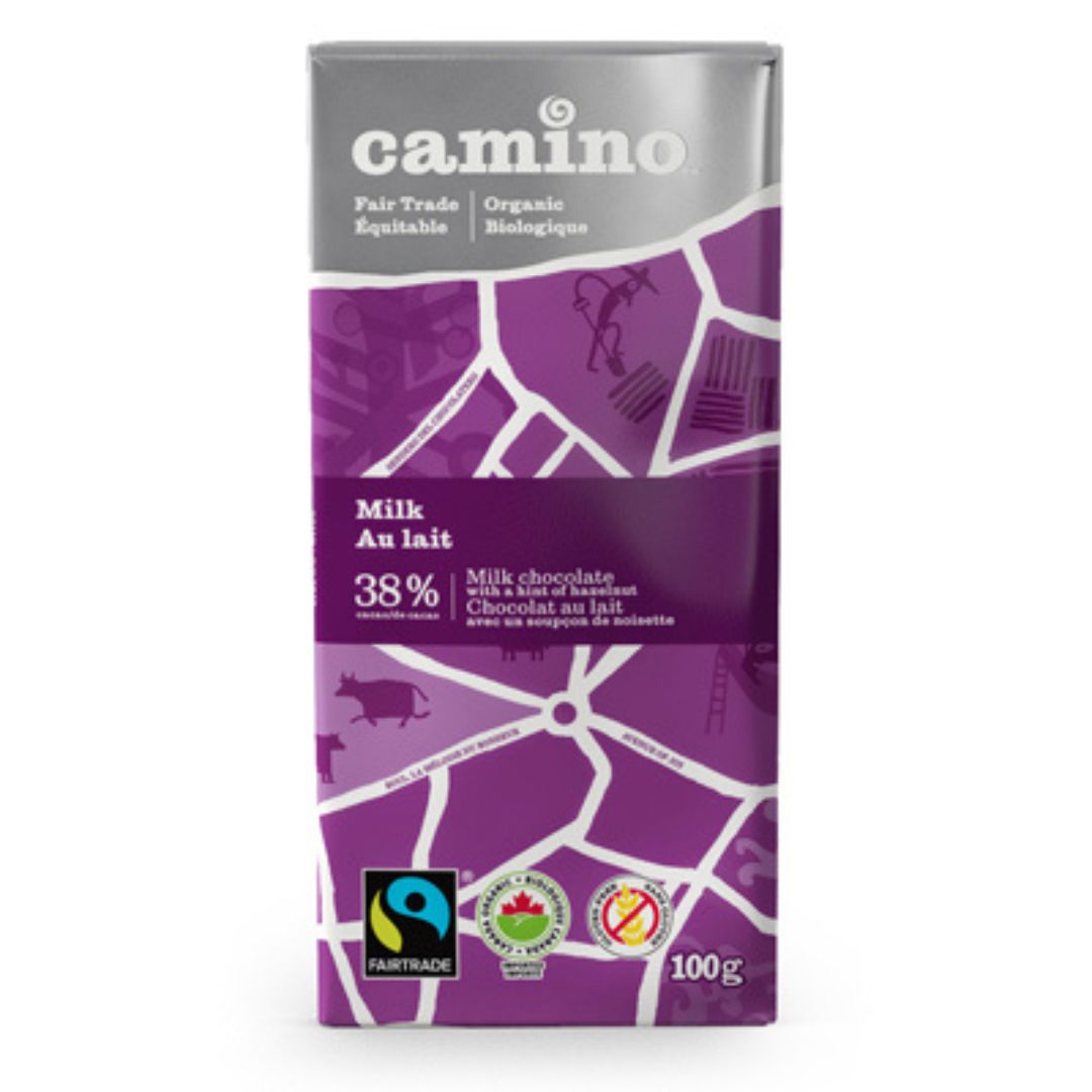 Camino Milk Chocolate (100g) - Lifestyle Markets