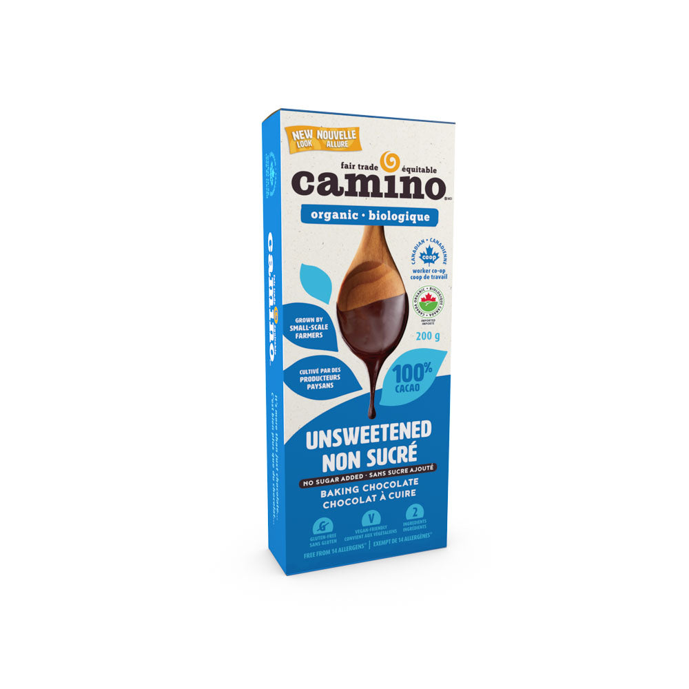 Camino 100% Cocoa Baking Chocolate (200g) - Lifestyle Markets