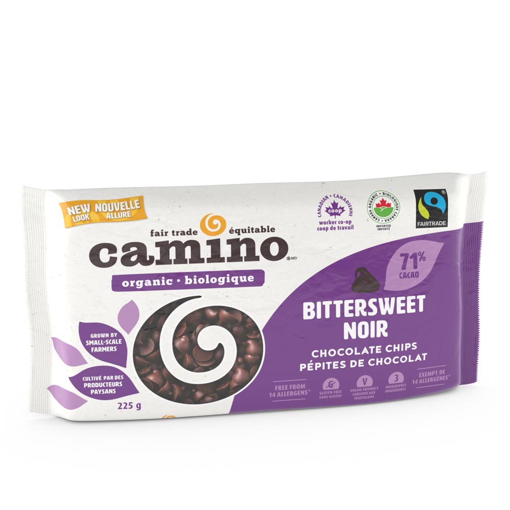 Camino Bittersweet Chocolate Chips (225g) - Lifestyle Markets