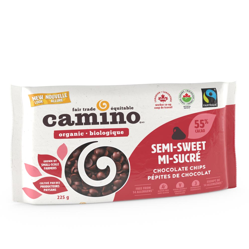 Camino Semi-Sweet Chocolate Chips (225g) - Lifestyle Markets