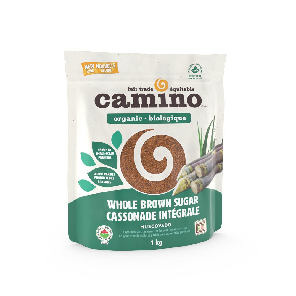 Camino Whole Brown Sugar (Muscovado) (1kg) - Lifestyle Markets