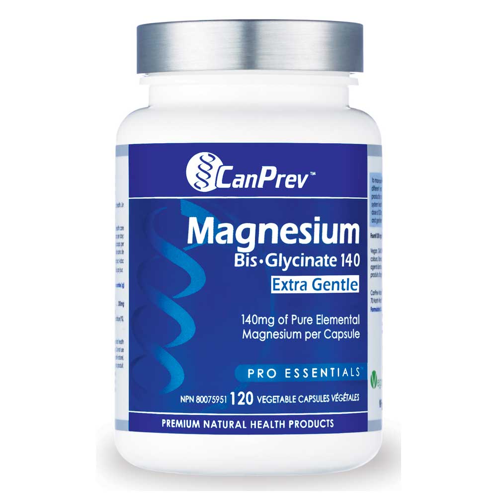 CanPrev Magnesium 140 Extra Gentle (120vcaps) - Lifestyle Markets