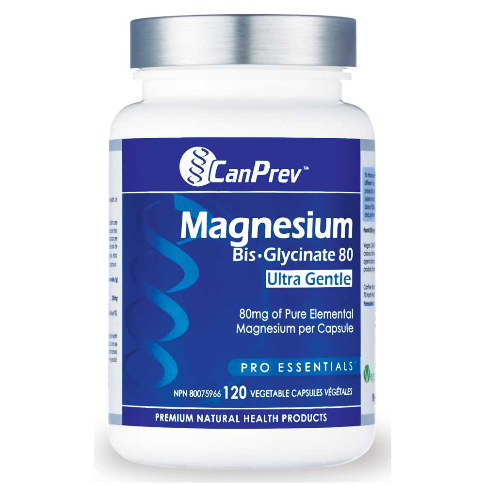 CanPrev Magnesium Ultra Gentle 80 (120vcaps) - Lifestyle Markets