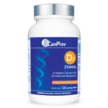 CanPrev Vitamin D3 2,500IU (120sgels) - Lifestyle Markets