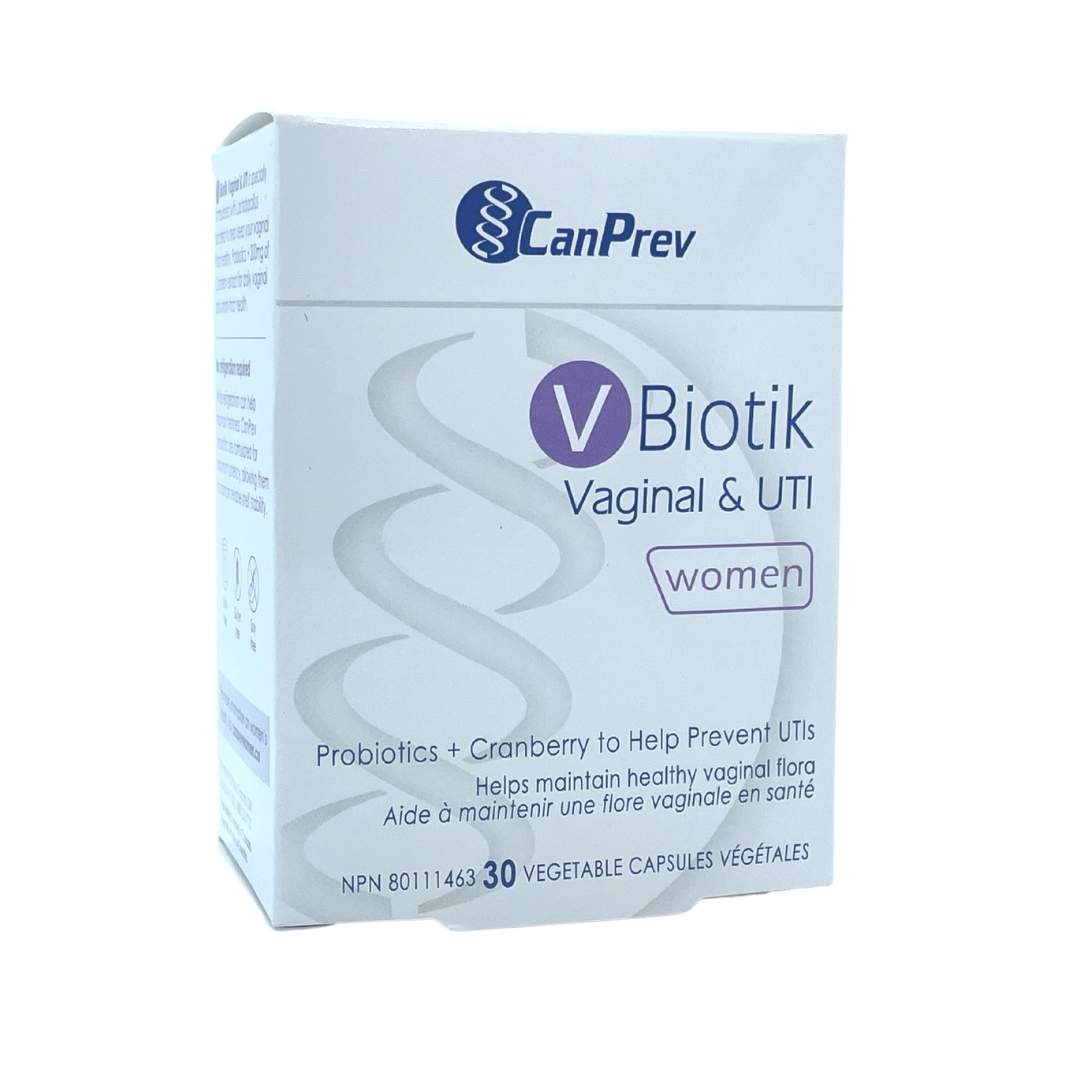 CanPrev V Biotik Vaginal & UTI (30 vcaps) - Lifestyle Markets