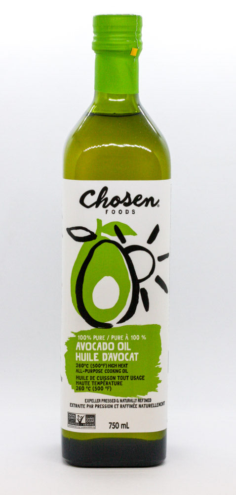 Chosen Foods 100% Pure Avocado Oil (750ml) - Lifestyle Markets