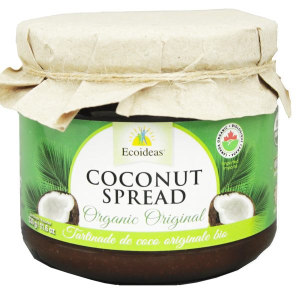 Ecoideas Organic Coconut Spread (330g) - Lifestyle Markets